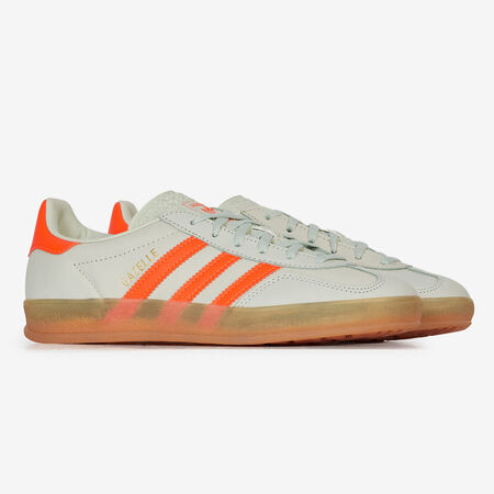 ADIDAS ORIGINALS gazelle GAZELLE INDOOR VERT CLAIR/ORANGE WOMEN