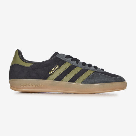 ADIDAS ORIGINALS gazelle GAZELLE INDOOR NOIR/KAKI HOMME