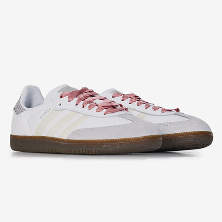 ADIDAS ORIGINALS samba SAMBA OG COQUETTE BLANC/ARGENT FEMME