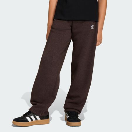 ADIDAS ORIGINALS Wide Leg Pants Fleece Kids Aurora Coffee Mel. JUNIOR