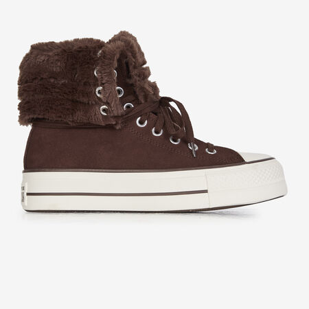CONVERSE CTAS FOLD-OVER LIFT MARRON FEMME