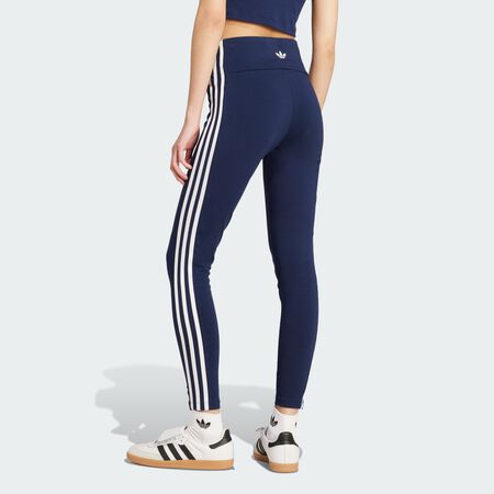 ADIDAS ORIGINALS Legging 3 bandes Adicolor Co Night Indigo / White FEMME