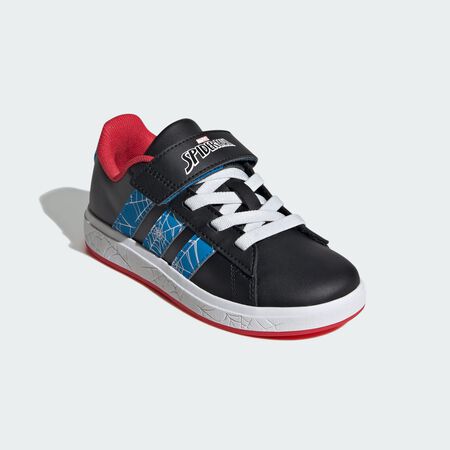 ADIDAS SPORTSWEAR Chaussures adidas Marvel Spider-Man Grand Court Enfants Core Black / Bright Blue / Pure Ruby BÉBÉ