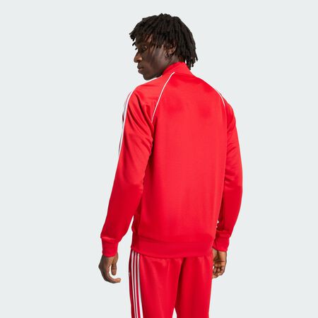 ADIDAS ORIGINALS SST Track Top Better Scarlet / White MEN