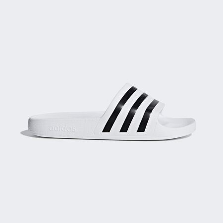ADIDAS SPORTSWEAR adilette Adilette Aqua Slides Cloud White / Core Black / Cloud White MEN