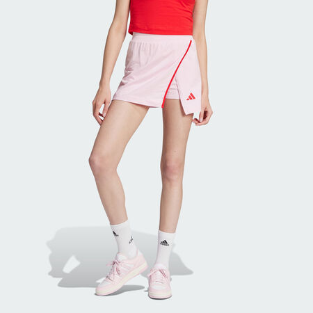 ADIDAS SPORTSWEAR Jupe-short coton Essentials Color-Pop Clear Pink FEMME