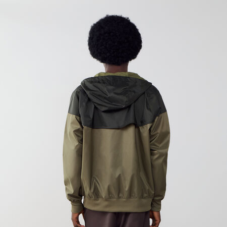 NIKE JACKET WINDRUNNER GREEN/WHITE MEN