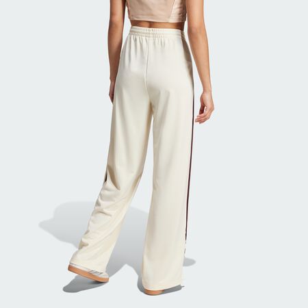ADIDAS ORIGINALS Pantalon de survêtement ample Adicolor Classic Firebird Cream White / Maroon FEMME