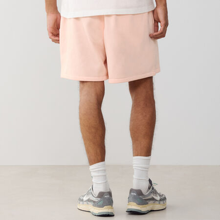NIKE SHORT CLUB FLEECE FLOW PINK/WHITE MEN