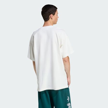 ADIDAS ORIGINALS T-SHIRT ADIDAS ORIGINALS & ALL BLACKS LOOSE GRAPHIC SS Core White HOMME