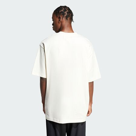 ADIDAS ORIGINALS T-shirt 3 bandes centrales Cream White HOMME