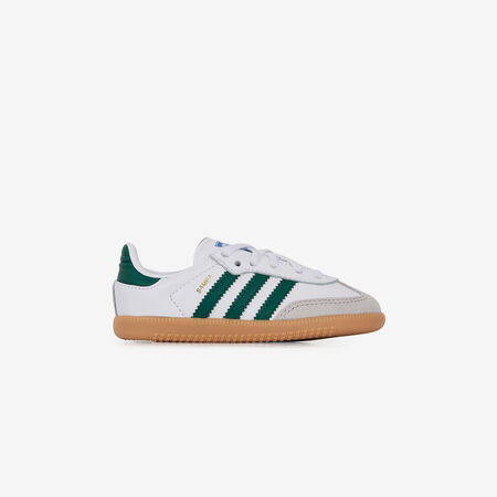 ADIDAS ORIGINALS samba SAMBA OG EL BLANC/VERT BÉBÉ
