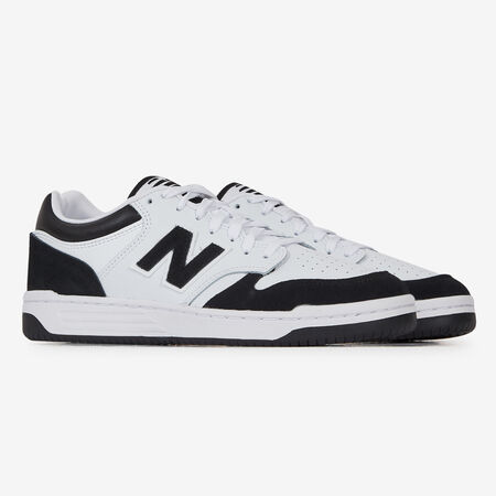 NEW BALANCE 480 480 SUEDE WHITE/BLACK WOMEN
