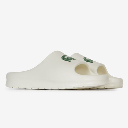 LACOSTE SERVE SLIDE 2.0 BLANC/VERT MEN