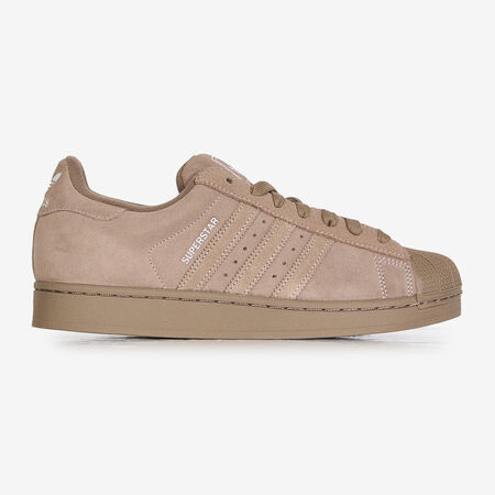 ADIDAS ORIGINALS superstar SUPERSTAR II SUEDE MONOCHROME MARRON HOMME