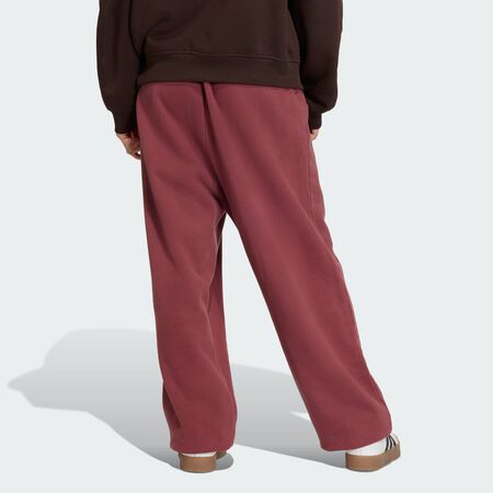 ADIDAS ORIGINALS ESSENTIALS LINEAR BYFR JOGGER (JAPAN JOGGER+) WASHED Maroon WOMEN