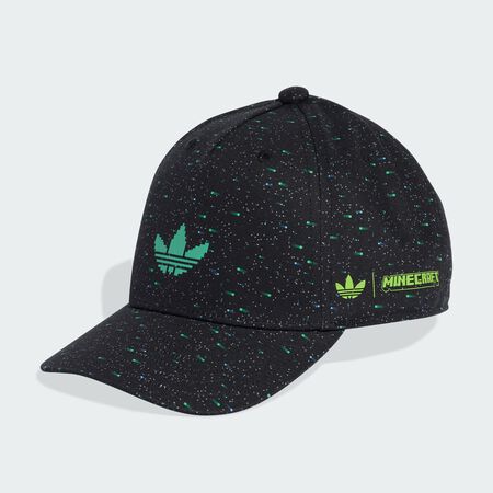 ADIDAS ORIGINALS ADIDAS MINECRAFT ORIGINALS CAP Black / Semi Court Green TODDLERS