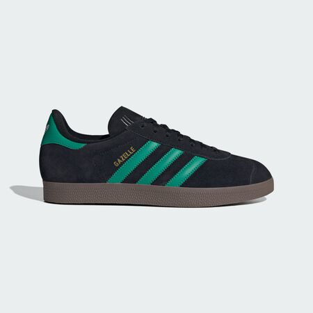 ADIDAS ORIGINALS gazelle Chaussure Gazelle Core Black / Court Green / Cloud White HOMME