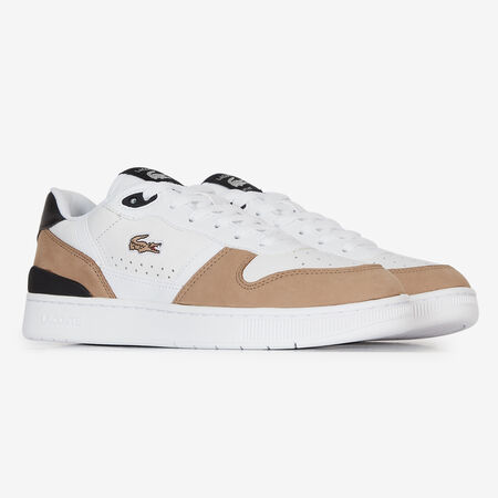 LACOSTE t-clip T-CLIP SET WHITE/BROWN MEN