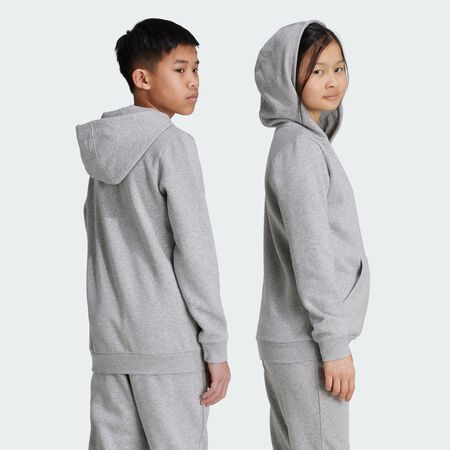 ADIDAS ORIGINALS Sweat-shirt à capuche Medium Grey Heather JUNIOR