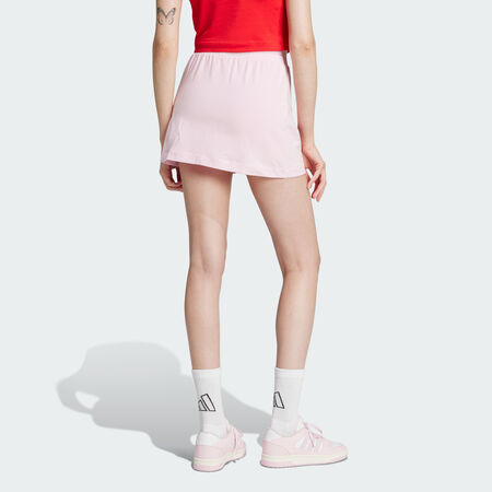 ADIDAS SPORTSWEAR Jupe-short coton Essentials Color-Pop Clear Pink FEMME
