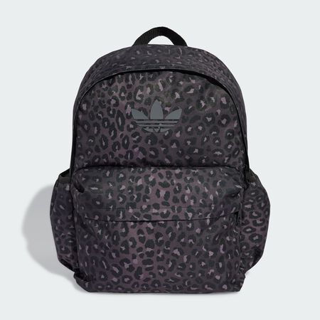 ADIDAS ORIGINALS Leopard Classic Backpack Black / Black UNISEX