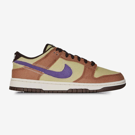 DUNK LOW CANVAS : BEIGE/BLUE