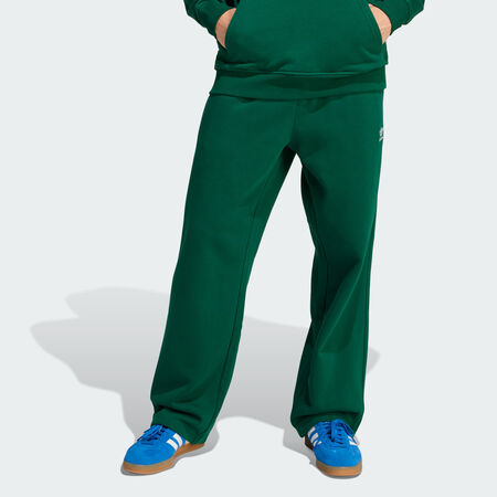 ADIDAS ORIGINALS Trefoil Essentials Open Hem Pants Collegiate Green MEN