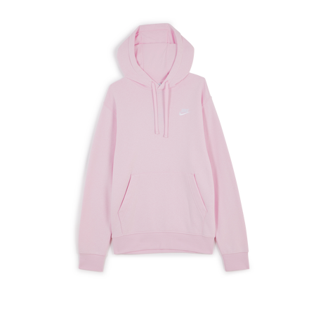 NIKE HOODIE CLUB SMALL LOGO PINK MEN