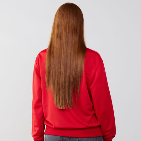 ADIDAS ORIGINALS JACKET FZ TRACKTOP FIREBIRD ROUGE FEMME