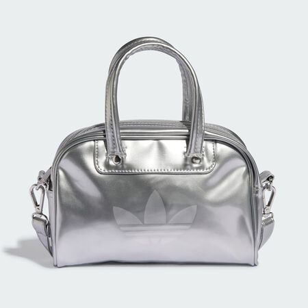 ADIDAS ORIGINALS Adicolor Mini Bowling Bag Silver Metallic UNISEX