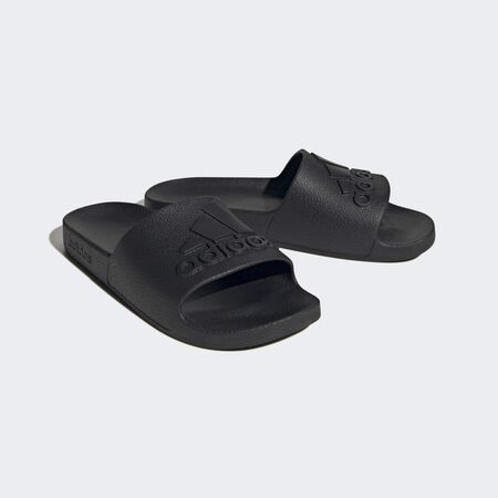 ADIDAS SPORTSWEAR adilette Adilette Aqua Slides Core Black / Core Black / Core Black UNISEX