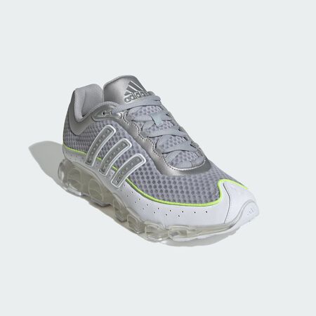 ADIDAS ORIGINALS Chaussures Megaride Silver Metallic / Cloud White / Solar Yellow MIXTE