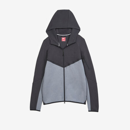 NIKE JACKET TECH FLEECE FZ BLACK/GREY MEN