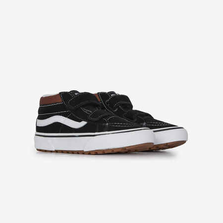 VANS SK8-MID V MTE NOIR/BLANC CADET