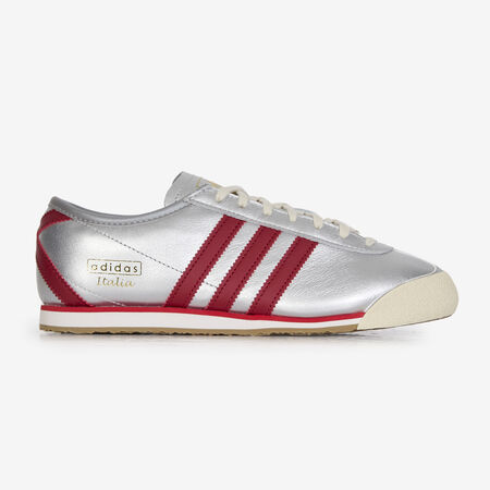 ADIDAS ORIGINALS ITALIA 70S ARGENT/ROUGE FEMME