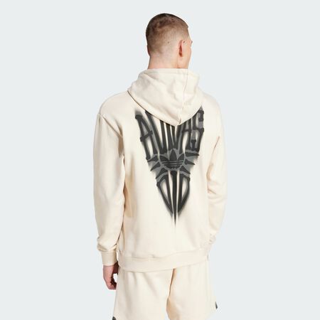 ADIDAS ORIGINALS Sweat-shirt à capuche Skeleton Wonder White HOMME