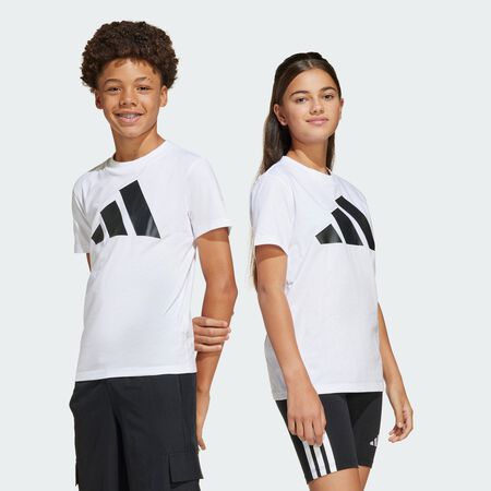 ADIDAS SPORTSWEAR T-shirt Essentials Enfants White / Black JUNIOR