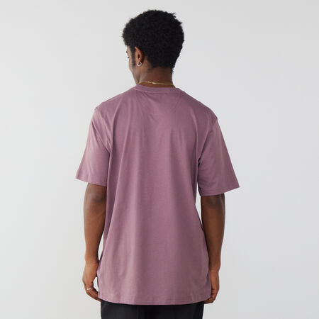 ADIDAS ORIGINALS TEE SHIRT ESSENTIAL TREFOIL PURPLE/WHITE MEN