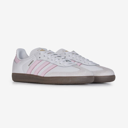 ADIDAS ORIGINALS samba SAMBA OG PATENT WHITE/PINK JUNIOR