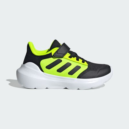 Chaussure Tensaur Run 2.0 Enfants : Core Black / Core Black / Lucid Lemon