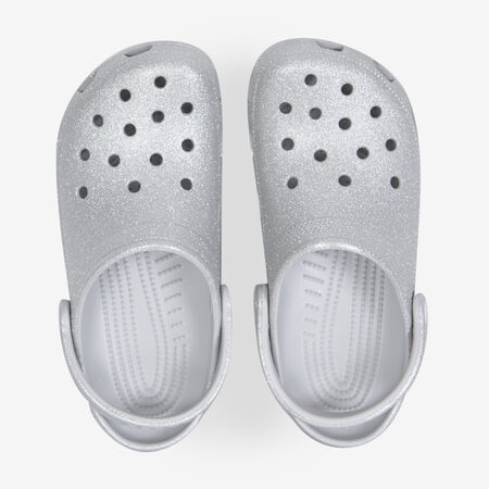 CROCS CLASSIC CLOG ARGENT FEMME