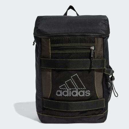 ADIDAS ORIGINALS Backpack Black / Shadow Olive UNISEX