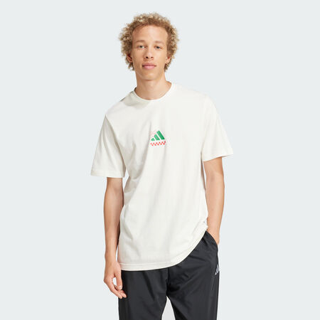 ADIDAS SPORTSWEAR T-shirt graphique Lounge Pizza Off White HOMME