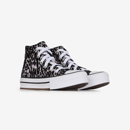 CONVERSE CHUCK TAYLOR ALL STAR LIFT HI LEO GRIS/NOIR CADET
