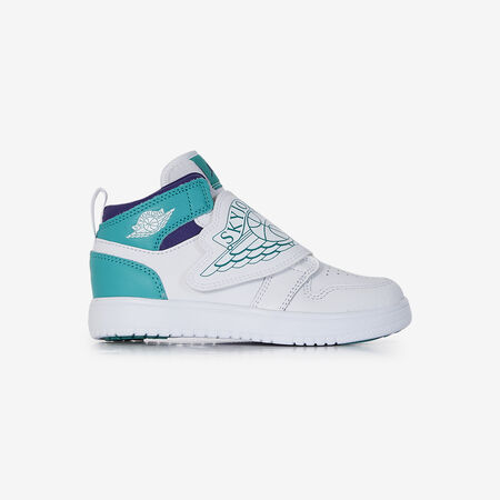 SKY JORDAN 1 CF : WHITE/TURQUOISE