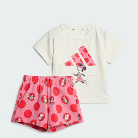 ADIDAS SPORTSWEAR ENSEMBLE T-SHIRT ADIDAS DISNEY MINNIE MOUSE Off White / Pink Fusion / Pure Ruby CADET