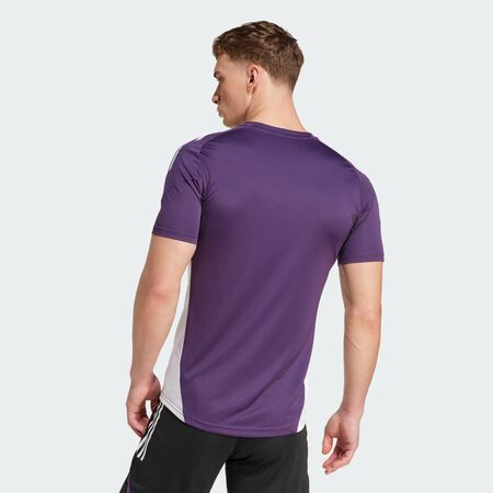 ADIDAS PERFORMANCE Manchester United Tiro 25 Competition Training Jersey Aurora Plum / White / Black MEN