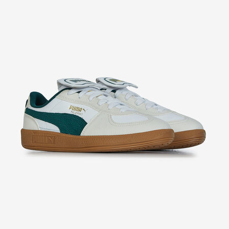 PUMA palermo PALERMO PREMIUM LEATHER WHITE/GREEN JUNIOR