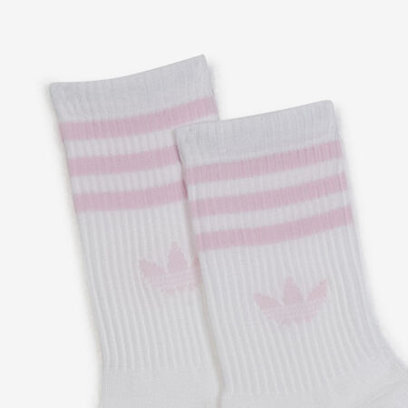 ADIDAS ORIGINALS CHAUSSETTES X3 CREW 3 STRIPES WHITE/BLACK UNISEX
